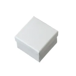 Papírová krabička 50x50x35mm - bílá