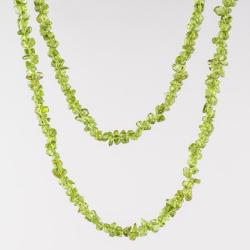 Sekaný náhrdelík - olivín