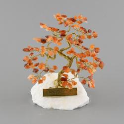 Stromček šťastia R4 bonsai - karneol