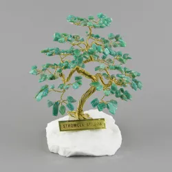 Stromeček štěstí R4 bonsai - amazonit
