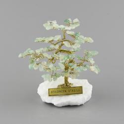 Stromček šťastia R4 bonsai - avanturín zelený