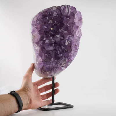 Ametystová drúza na stojane 36cm