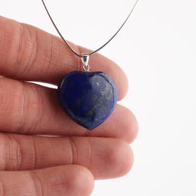 Originálny prívesok Lapis lazuli srdce