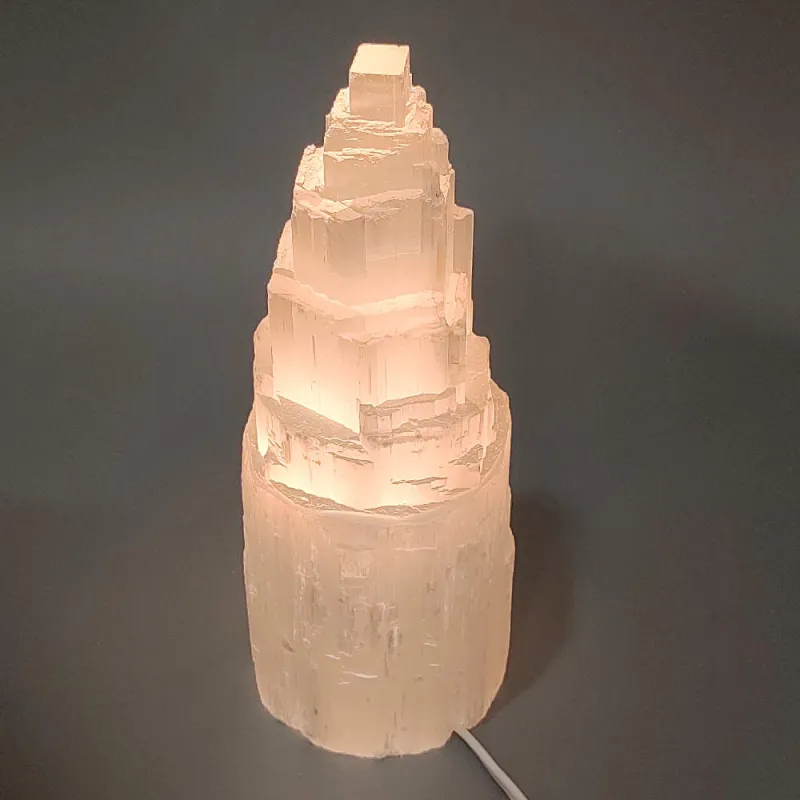 Selenit - elektrická lampa se žárovkou